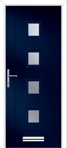 monza square 4 centre composite door