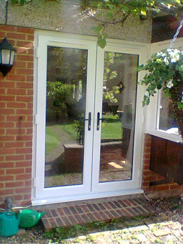 White French Doors